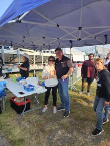 OLA members volunteering at Taste of Osakis